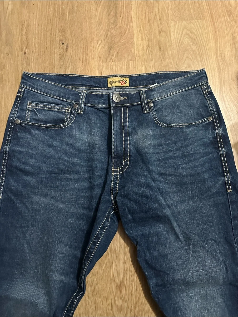 Wrangler Dark Blue Bootcut Women's Jeans